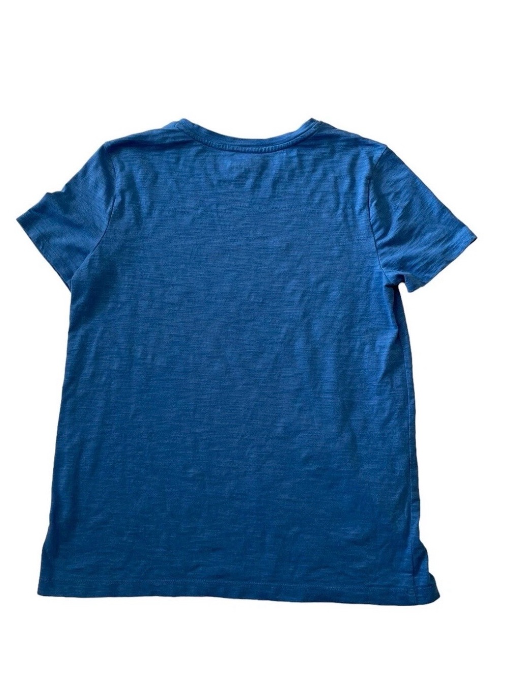 Tommy Hilfiger Casual Crewneck Tee in Blue and White Regular Fit. - Picture 2 of 6